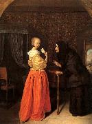 Jan Steen, Bathsheba Receiving David's Letter